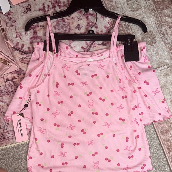 Juicy Couture Tops - Juicy Couture cherry pajamas